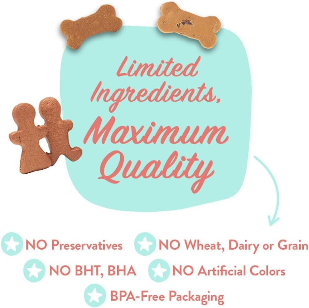 Pumpkin Healthy Dog Treats - Grain-Free, Human-Grade, All Natural Dog Training T