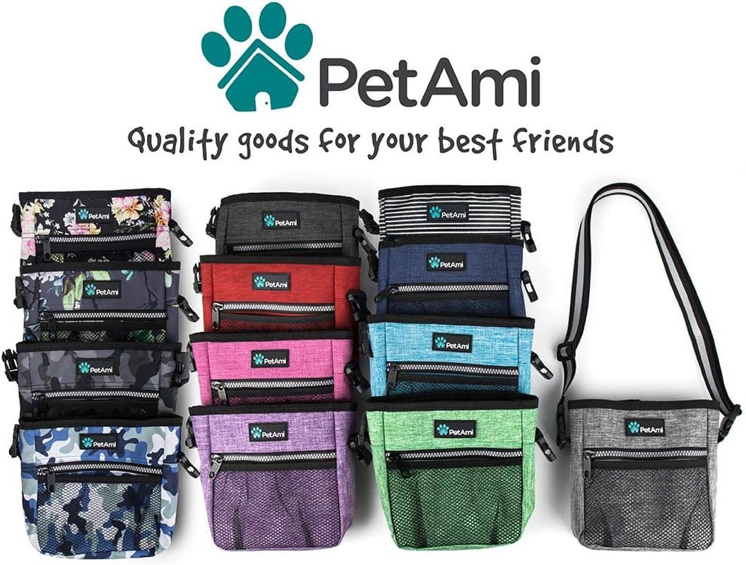 Dog Treat Pouch, Pet Treat Pouch for Training, Dog Walking Bag Holder for Kibbles, Pet Food Toy, Dog Trainer Essentials Supplies, Poop Bag Dispenser, 3 Ways to Wear (Camo Black) - pet needs313042538517Dog Treat Pouch, Pet Treat Pouch for Training, Dog Walking Bag Holder for Kibbles, Pet Food Toy, Dog Trainer Essentials Supplies, Poop Bag Dispenser, 3 Ways to Wear (Camo Black)Camo BlackOne SizeOne Sizepet needs