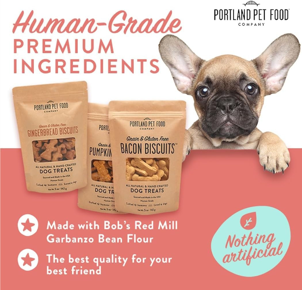 Pumpkin Healthy Dog Treats - Grain-Free, Human-Grade, All Natural Dog Training T
