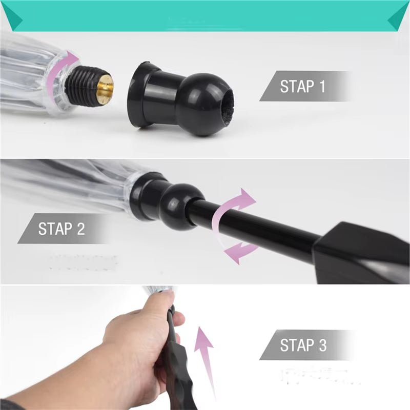 Transparent Pet Umbrellas Small Medium Dog Umbrella with Dog Leash Iron Chain as Raincoat for Dog Rainwear Pet Accessories Tools - pet needs726084819337Transparent Pet Umbrellas Small Medium Dog Umbrella with Dog Leash Iron Chain as Raincoat for Dog Rainwear Pet Accessories ToolsWhitepet needs