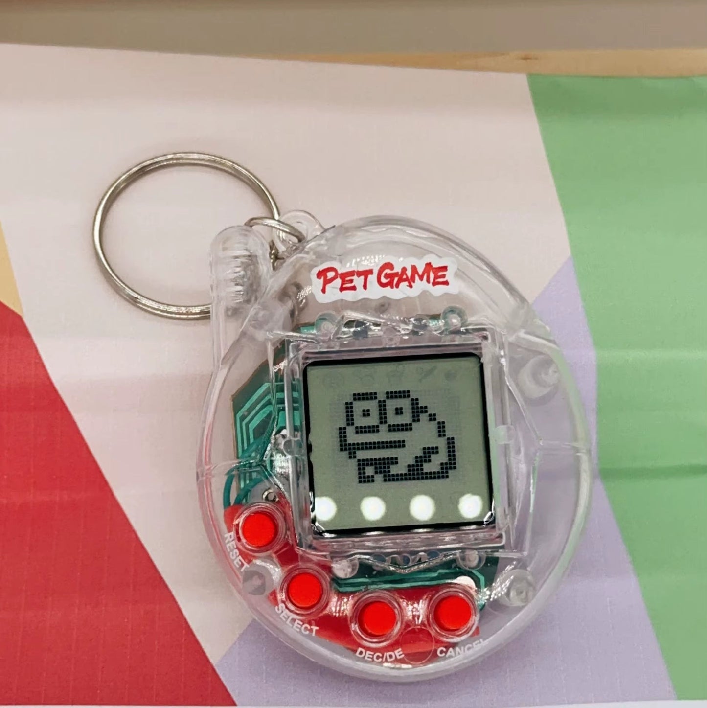 1PC Transparent Electronic Pets Nostalgic 168 Pets in One Virtual Cyber Digital Nostalgic Funny Toys Pixel Funny Play - pet needs3131136866421PC Transparent Electronic Pets Nostalgic 168 Pets in One Virtual Cyber Digital Nostalgic Funny Toys Pixel Funny Play3pet needs