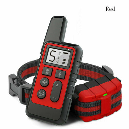 2700 FT Remote Dog Shock Training Collar Rechargeable Waterproof Pet Trainer - pet needs3130564614672700 FT Remote Dog Shock Training Collar Rechargeable Waterproof Pet TrainerRedpet needs