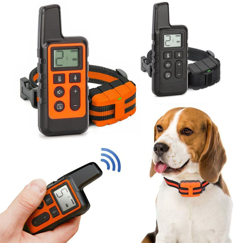 2700 FT Remote Dog Shock Training Collar Rechargeable Waterproof Pet Trainer - pet needs3130564614672700 FT Remote Dog Shock Training Collar Rechargeable Waterproof Pet TrainerRedpet needs