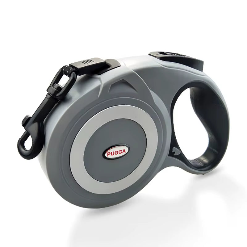 8M 40KG Retractable Big Dog Leash Reflective Nylon Walking Dog Leashes Rope Durable Pet Dog Walking Leads for Medium Large Dogs