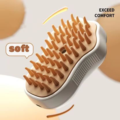 3 in 1 Pet Brush Cat Steam Brush Comb Dog Brush Electric Spray Cat Hair Brushes Massage Pet Grooming Hair Removal Combs - pet needs7260847856323 in 1 Pet Brush Cat Steam Brush Comb Dog Brush Electric Spray Cat Hair Brushes Massage Pet Grooming Hair Removal CombsCoffee Handlepet needs
