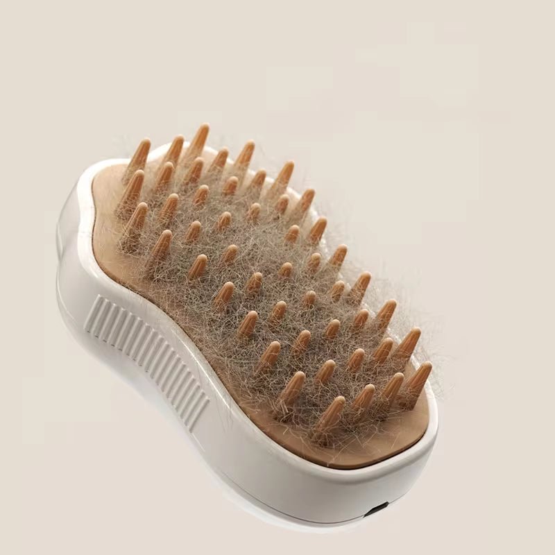3 in 1 Pet Brush Cat Steam Brush Comb Dog Brush Electric Spray Cat Hair Brushes Massage Pet Grooming Hair Removal Combs - pet needs7260847856323 in 1 Pet Brush Cat Steam Brush Comb Dog Brush Electric Spray Cat Hair Brushes Massage Pet Grooming Hair Removal CombsCoffee Handlepet needs