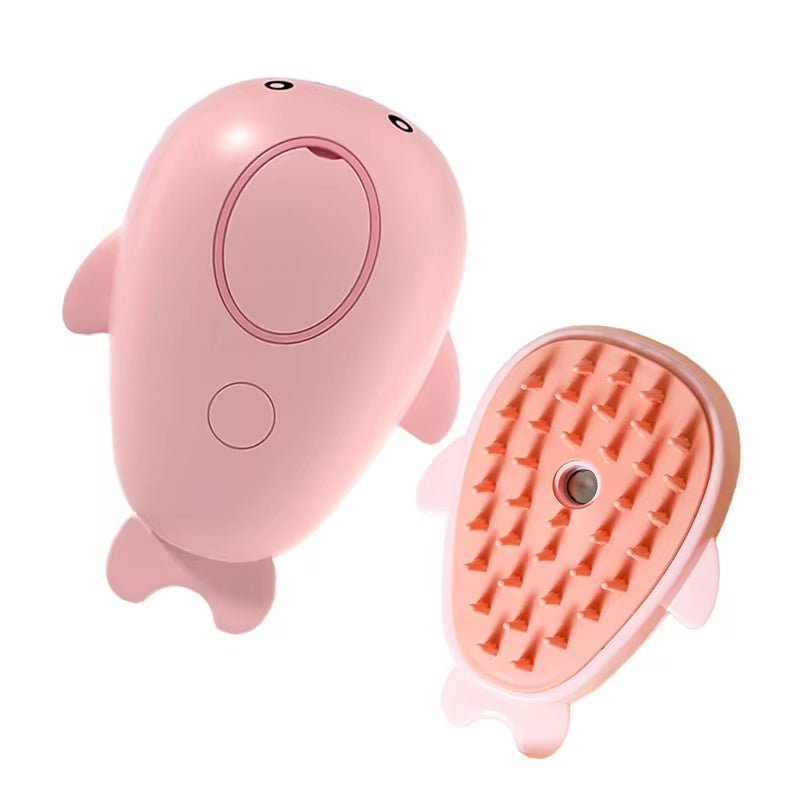 3 in 1 Pet Brush Cat Steam Brush Comb Dog Brush Electric Spray Cat Hair Brushes Massage Pet Grooming Hair Removal Combs - pet needs3130504624773 in 1 Pet Brush Cat Steam Brush Comb Dog Brush Electric Spray Cat Hair Brushes Massage Pet Grooming Hair Removal CombsPink Dolphinpet needs