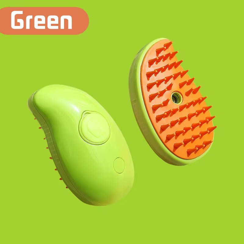 3 in 1 Pet Brush Cat Steam Brush Comb Dog Brush Electric Spray Cat Hair Brushes Massage Pet Grooming Hair Removal Combs - pet needs3130320480883 in 1 Pet Brush Cat Steam Brush Comb Dog Brush Electric Spray Cat Hair Brushes Massage Pet Grooming Hair Removal CombsGreen Mangopet needs
