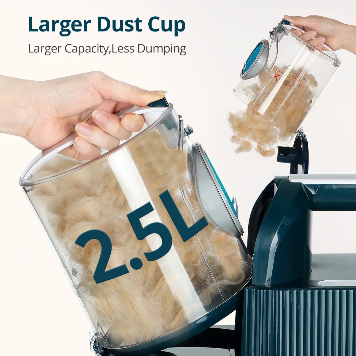 5 in 1 Pet Grooming Vacuum, 2.5L Dog Grooming Vacuum with 9 Attachment & Dog Clippers Tools for Dogs Cats - pet needs7260842421975 in 1 Pet Grooming Vacuum, 2.5L Dog Grooming Vacuum with 9 Attachment & Dog Clippers Tools for Dogs Cats10pet needs