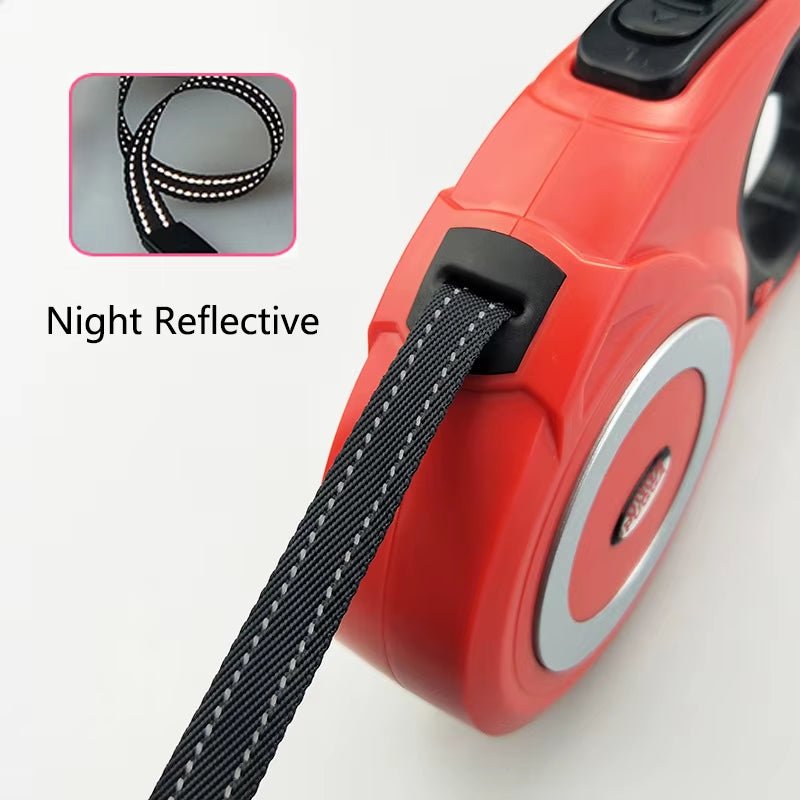 8M 40KG Retractable Big Dog Leash Reflective Nylon Walking Dog Leashes Rope Durable Pet Dog Walking Leads for Medium Large Dogs - pet needs7111812157558M 40KG Retractable Big Dog Leash Reflective Nylon Walking Dog Leashes Rope Durable Pet Dog Walking Leads for Medium Large DogsRed5M Suit 40 Kg5M Suit 40 Kgpet needs