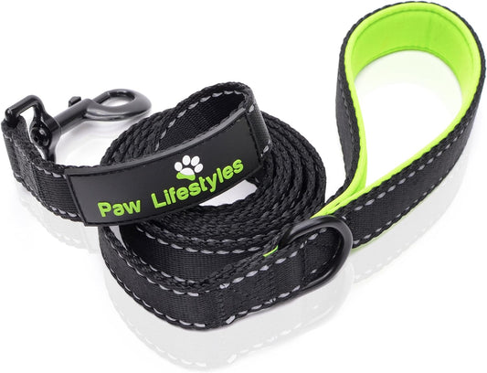 Extra Heavy Duty Dog Leash - 6Ft Long - 3Mm Thick, Soft Padded Handle for Comfort - Perfect Leashes for Medium and Large Dogs