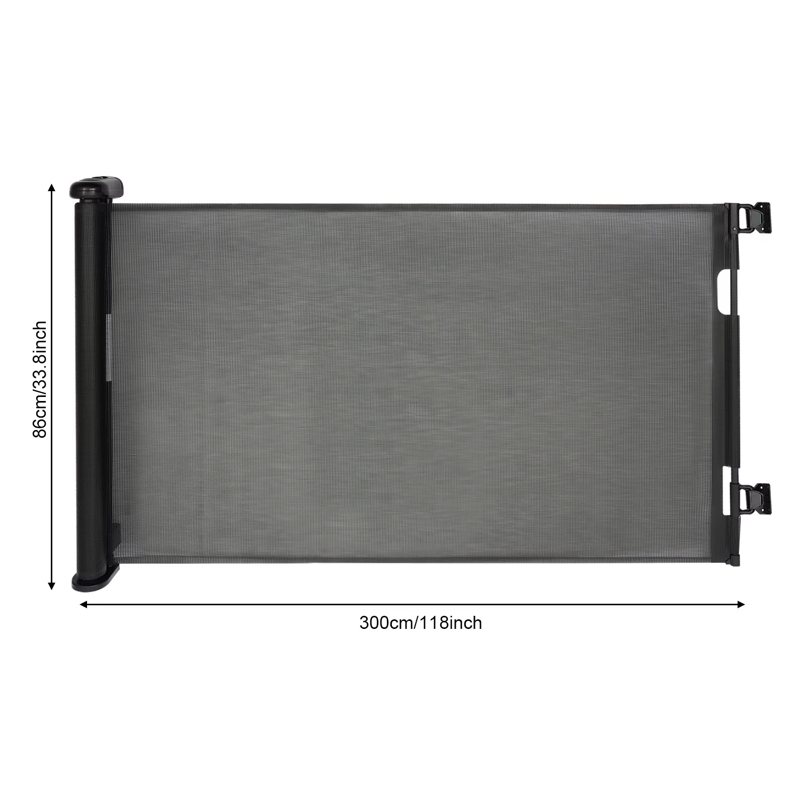 Adjustable Temperature Pet Gate Retractable Baby Gate Pet Gate for Stairs, Corridors, Bedrooms - pet needs313048947924Adjustable Temperature Pet Gate Retractable Baby Gate Pet Gate for Stairs, Corridors, BedroomsWhitepet needs