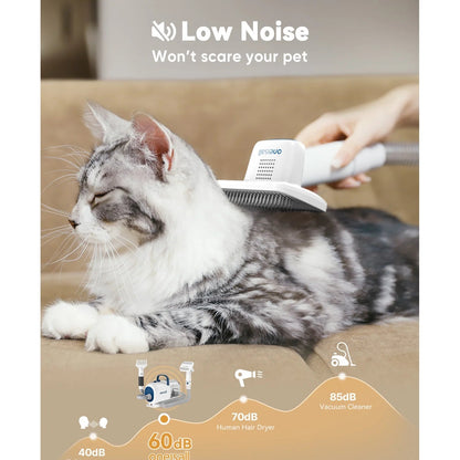 BM1 Dog Grooming Vacuum for Shedding & Drying Trimming Pet Hair, 8 in 1 Pet Grooming Vacuum & Dryer, Low Noise Pet Vacuum, Dog Grooming Kit with 7 Levels Blow Temperature & 1.5L Dust Cup - pet needs313089452432BM1 Dog Grooming Vacuum for Shedding & Drying Trimming Pet Hair, 8 in 1 Pet Grooming Vacuum & Dryer, Low Noise Pet Vacuum, Dog Grooming Kit with 7 Levels Blow Temperature & 1.5L Dust CupDog Grooming Kitpet needs