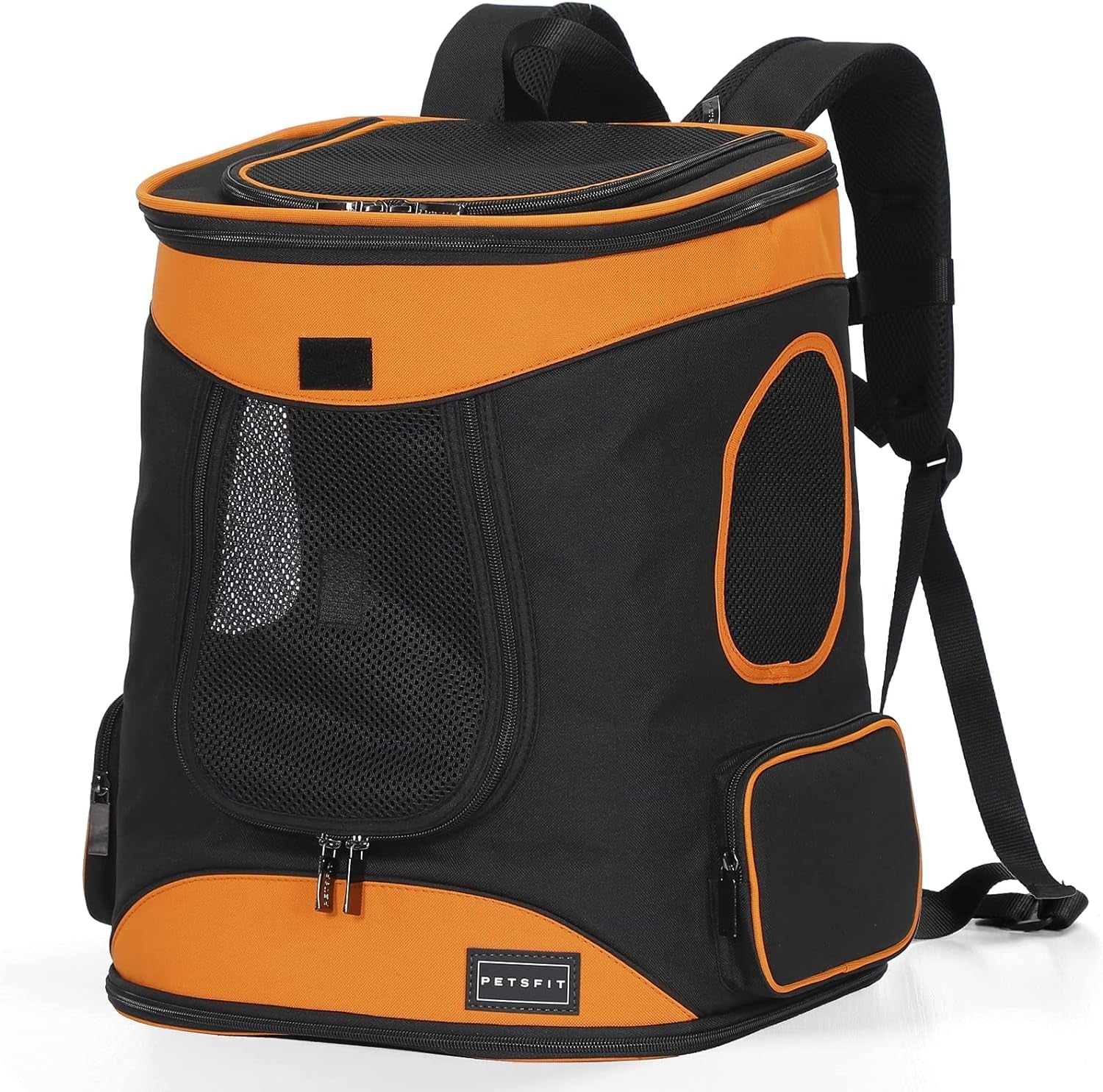 Cat Backpack Carrier Easy - Fit Dog Travel Backpack Carrier for Hiking Walking Cycling Suitable for Small Medium Dogs Cats and Rabbits up to 22 Pounds, Orange - pet needs7445057956963Cat Backpack Carrier Easy - Fit Dog Travel Backpack Carrier for Hiking Walking Cycling Suitable for Small Medium Dogs Cats and Rabbits up to 22 Pounds, OrangeOrangepet needs