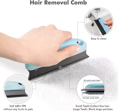 Cat Brush and Dog Brush, Cat Brush for Shedding and Grooming with Long or Short Hair Self Cleaning Slicker Brush - pet needs7445000704740Cat Brush and Dog Brush, Cat Brush for Shedding and Grooming with Long or Short Hair Self Cleaning Slicker Brushpet needs