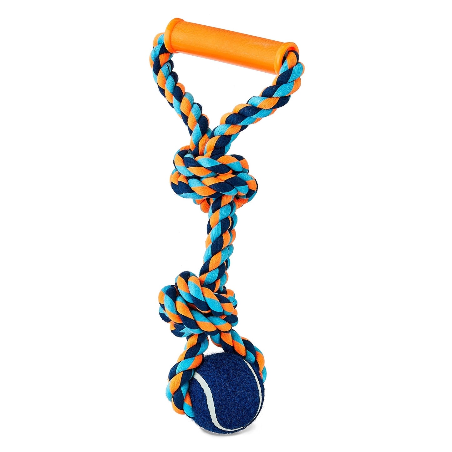 Chomp and Tug Buddy Rope Toy for Moderate Chewers, Blue, Medium - pet needs711181670196Chomp and Tug Buddy Rope Toy for Moderate Chewers, Blue, Mediumpet needs