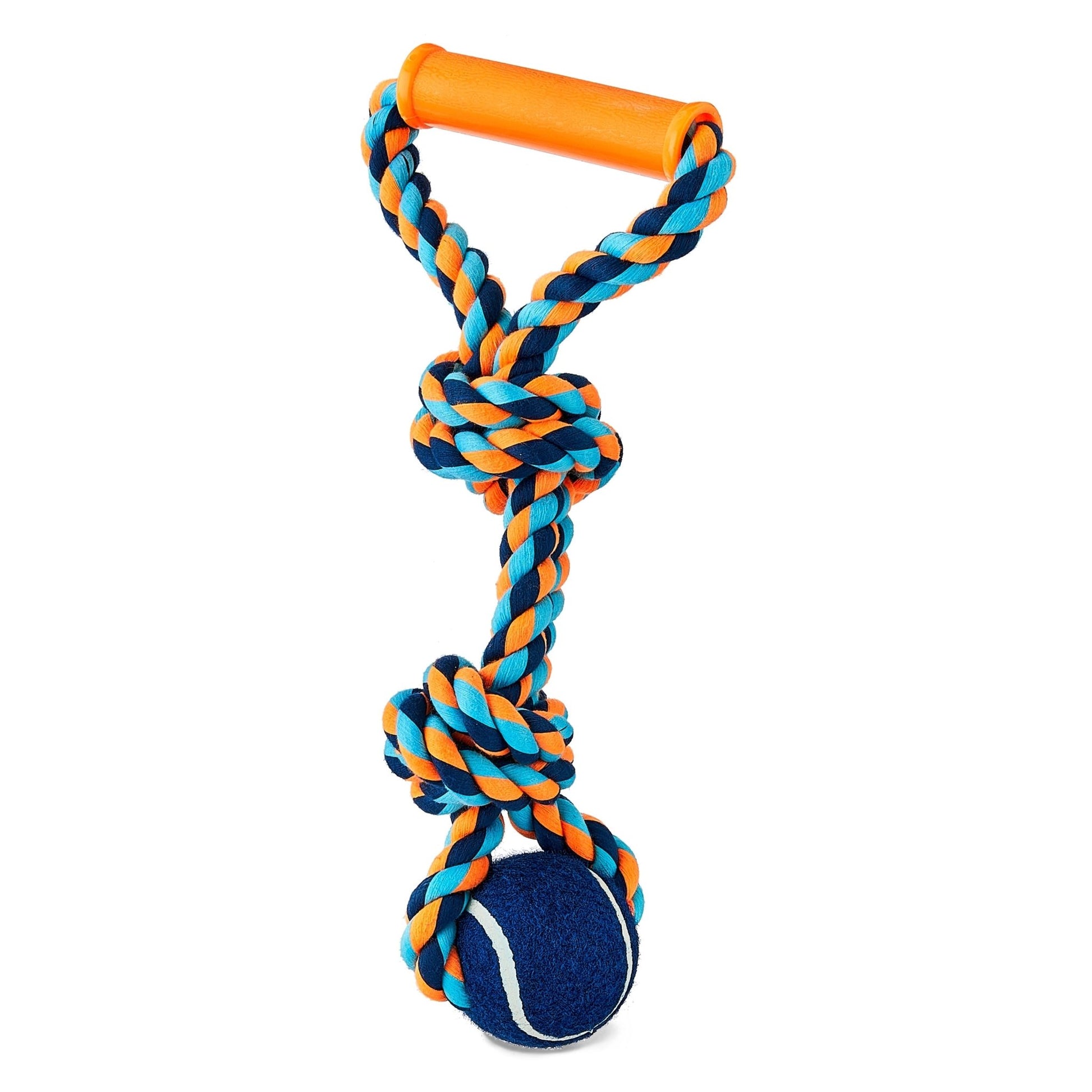 Chomp and Tug Buddy Rope Toy for Moderate Chewers, Blue, Medium - pet needs711181670196Chomp and Tug Buddy Rope Toy for Moderate Chewers, Blue, Mediumpet needs
