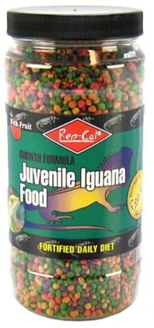 Repcap Juvenile Iguana Food 7 Ounce Multicolor Pet Food for Iguanas