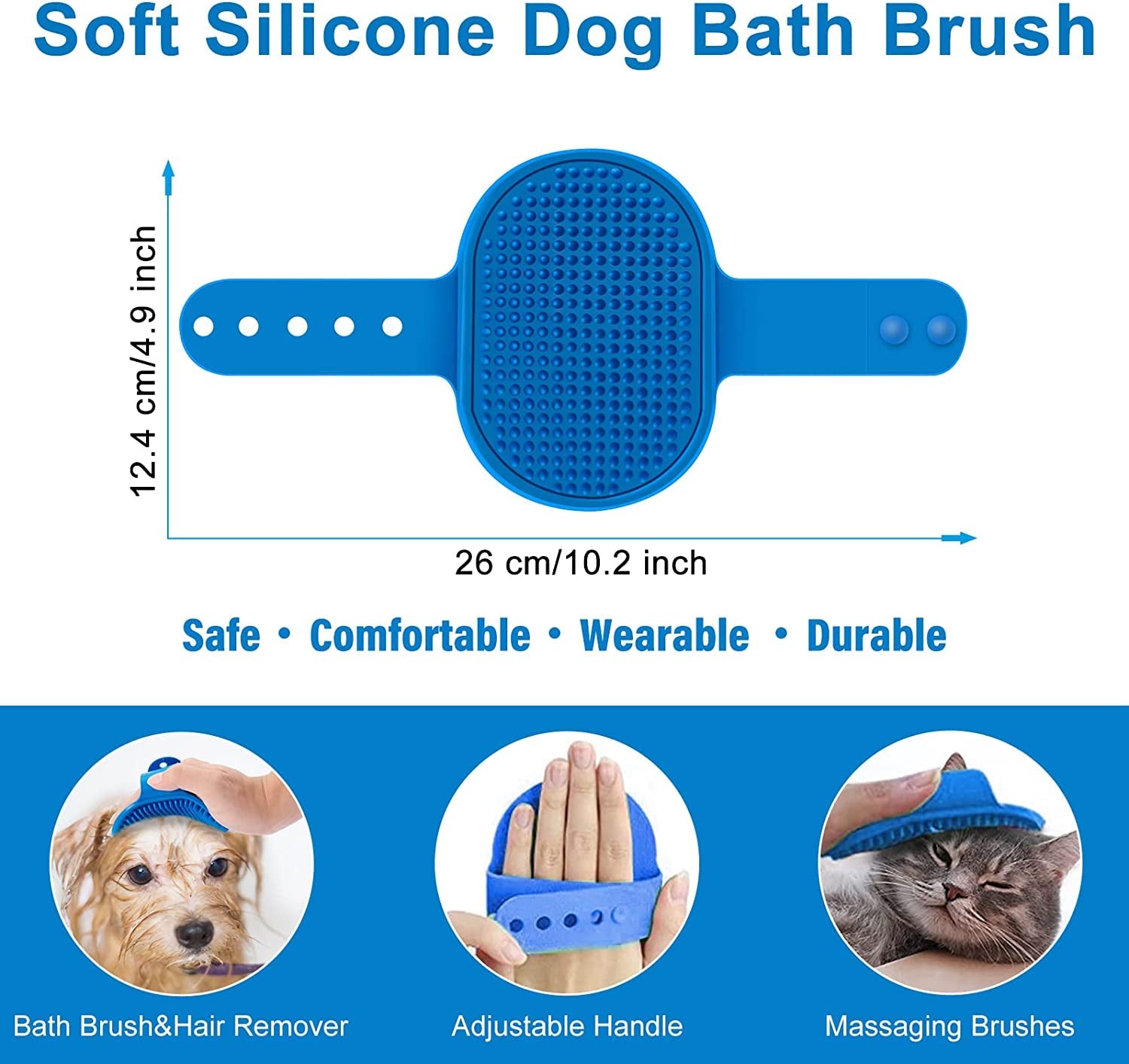 Dog Brush and Cat Brush, 2 in 1 Pet Undercoat Rake Grooming Tool for Deshedding, Mats & Tangles Removing, Shedding Brush and Dematting Comb for Large Small Dogs & Cats' Long & Short Hair Remover - pet needs7445032484412Dog Brush and Cat Brush, 2 in 1 Pet Undercoat Rake Grooming Tool for Deshedding, Mats & Tangles Removing, Shedding Brush and Dematting Comb for Large Small Dogs & Cats' Long & Short Hair Removerpet needs