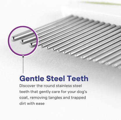 Dog & Cat Comb – Removes Tangles, Knots, and Matted Fur – Grooming Tool with Stainless Steel Teeth and Non - Slip Handle – Best Pet Hair Comb for Home Grooming Kit – Includes Ebook Guide - pet needs313039862809Dog & Cat Comb – Removes Tangles, Knots, and Matted Fur – Grooming Tool with Stainless Steel Teeth and Non - Slip Handle – Best Pet Hair Comb for Home Grooming Kit – Includes Ebook Guidepet needs
