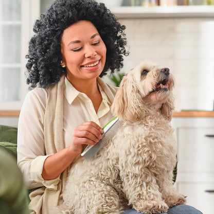 Dog & Cat Comb – Removes Tangles, Knots, and Matted Fur – Grooming Tool with Stainless Steel Teeth and Non - Slip Handle – Best Pet Hair Comb for Home Grooming Kit – Includes Ebook Guide - pet needs313039862809Dog & Cat Comb – Removes Tangles, Knots, and Matted Fur – Grooming Tool with Stainless Steel Teeth and Non - Slip Handle – Best Pet Hair Comb for Home Grooming Kit – Includes Ebook Guidepet needs