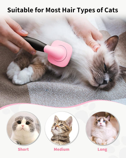 Dog & Cat Grooming Brush - Slicker Shedding Tools (Pink) - pet needs744110593839Dog & Cat Grooming Brush - Slicker Shedding Tools (Pink)PinkSmallSmallpet needs