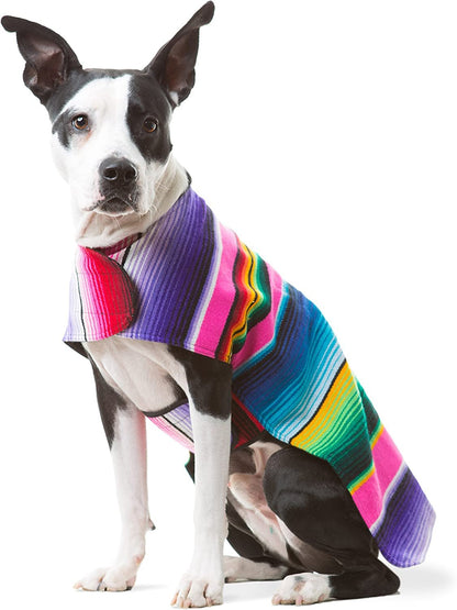 Dog Clothes - Handmade Dog Poncho from Authentic Mexican Blanket by (Pink, XXL) - pet needs7445056874848Dog Clothes - Handmade Dog Poncho from Authentic Mexican Blanket by (Pink, XXL)PinkXx - LargeXx - Largepet needs