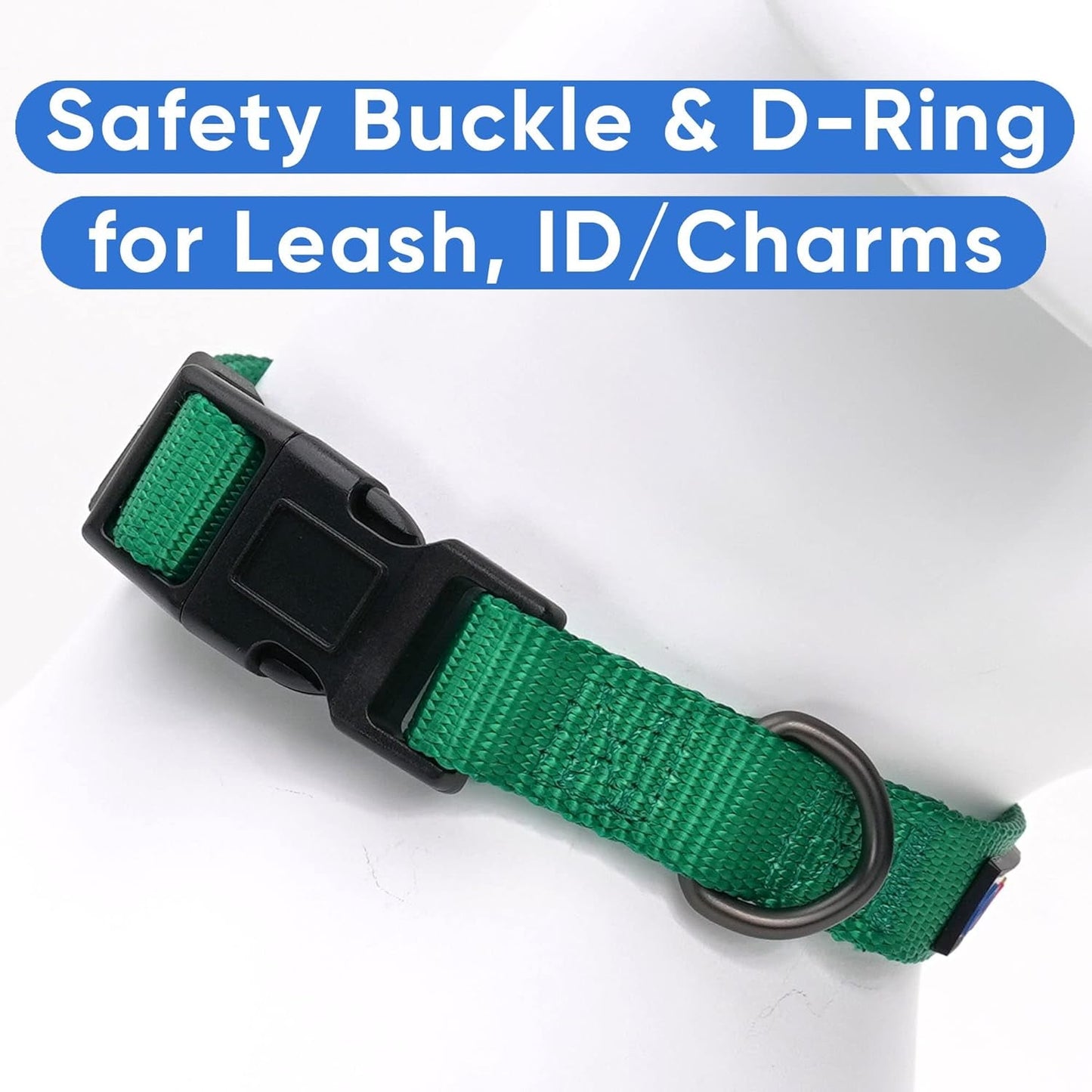 Dog Collar, Adjustable, Heavy Duty, Waterproof, Quick - Release Buckle, Lush Green, Extra Small Breeds - pet needs313111516576Dog Collar, Adjustable, Heavy Duty, Waterproof, Quick - Release Buckle, Lush Green, Extra Small BreedsLush GreenX - Small (Pack Of 1)X - Small (Pack Of 1)pet needs