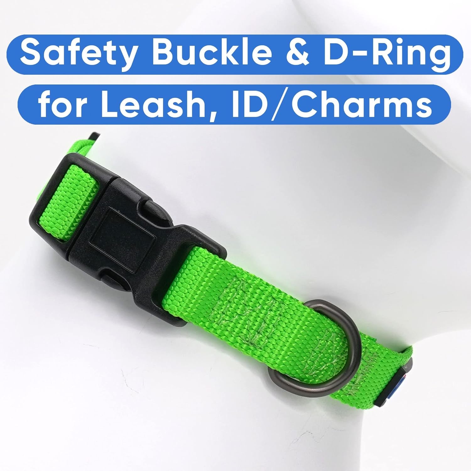 Dog Collar for Large Dogs Adjustable Dog Collar Heavy Duty Waterproof Collars for Dogs with Quick - Release Buckle - Green Dog Collar for Large Breeds - pet needs744759765628Dog Collar for Large Dogs Adjustable Dog Collar Heavy Duty Waterproof Collars for Dogs with Quick - Release Buckle - Green Dog Collar for Large BreedsGreenLarge (Pack Of 1)Large (Pack Of 1)pet needs