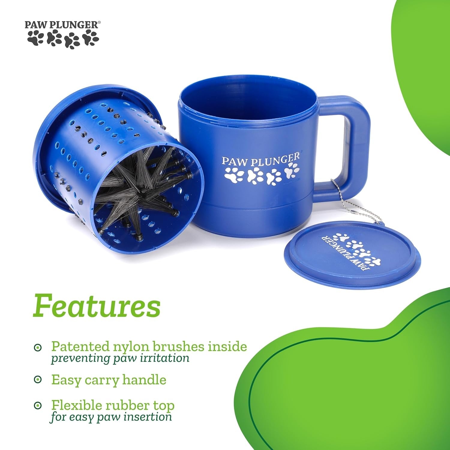 – Dog Paw Cleaner - Puppy Essentials - Portable Dirty Paw Washer - Ideal for Large Dogs - Black - pet needs313051127191– Dog Paw Cleaner - Puppy Essentials - Portable Dirty Paw Washer - Ideal for Large Dogs - BlackBlackLargeLargepet needs