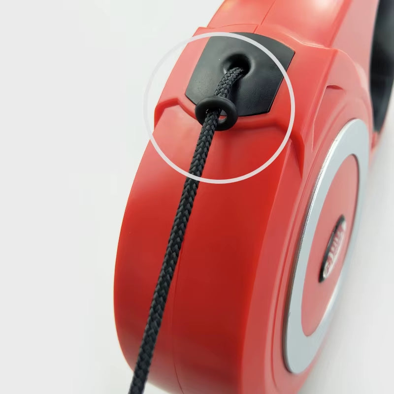 8M 40KG Retractable Big Dog Leash Reflective Nylon Walking Dog Leashes Rope Durable Pet Dog Walking Leads for Medium Large Dogs