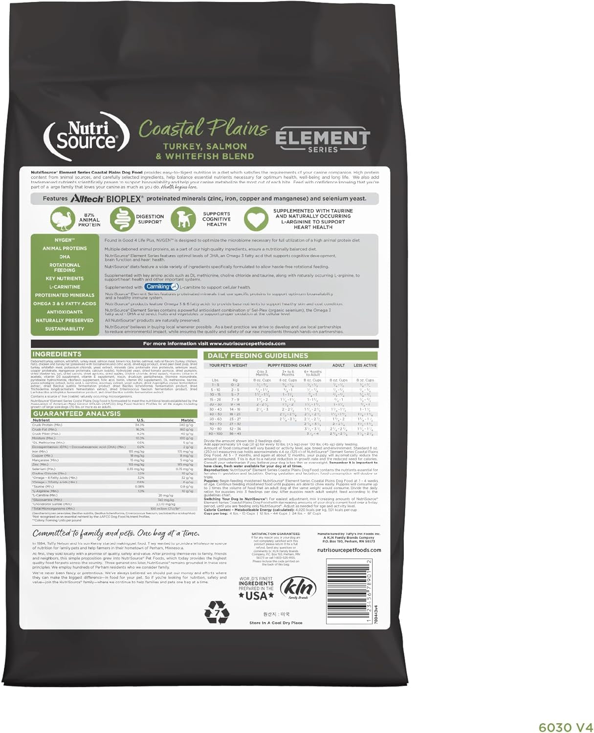 Element Series Coastal Plains Dry Dog Food, Turkey, Salmon, and Whitefish, 24LB - pet needs726084434813Element Series Coastal Plains Dry Dog Food, Turkey, Salmon, and Whitefish, 24LBCoastal Plains24 Pound (Pack Of 1)24 Pound (Pack Of 1)pet needs