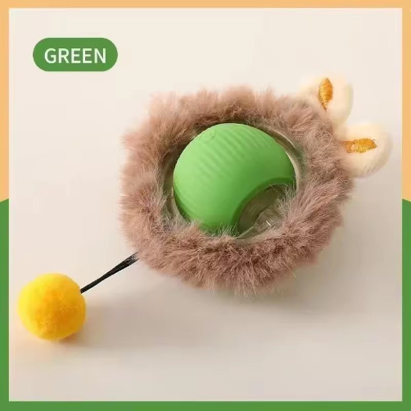 Hot Cat Toys Are Automatically Teasing Cat Balls and Self - Exciting Cat Sticks and Ticks and Resistant to Wear and Bite Pet Toys - pet needs313089937922Hot Cat Toys Are Automatically Teasing Cat Balls and Self - Exciting Cat Sticks and Ticks and Resistant to Wear and Bite Pet ToysGreen Ballpet needs