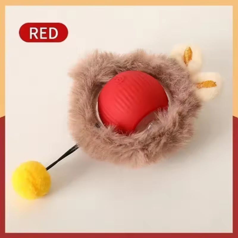 Hot Cat Toys Are Automatically Teasing Cat Balls and Self - Exciting Cat Sticks and Ticks and Resistant to Wear and Bite Pet Toys - pet needs7445016111181Hot Cat Toys Are Automatically Teasing Cat Balls and Self - Exciting Cat Sticks and Ticks and Resistant to Wear and Bite Pet ToysRed Ballpet needs
