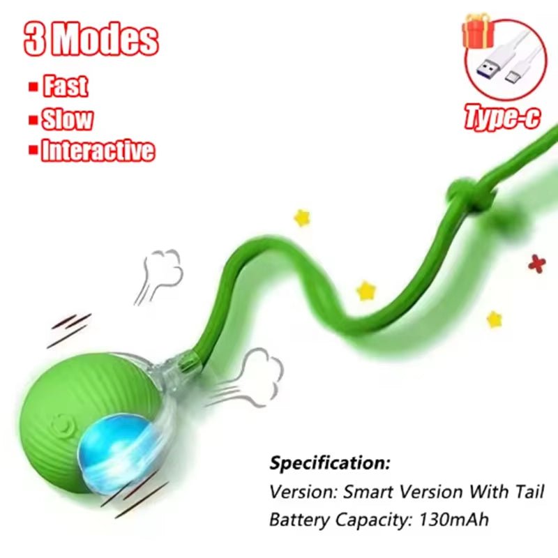Hot Cat Toys Are Automatically Teasing Cat Balls and Self - Exciting Cat Sticks and Ticks and Resistant to Wear and Bite Pet Toys - pet needs313101998931Hot Cat Toys Are Automatically Teasing Cat Balls and Self - Exciting Cat Sticks and Ticks and Resistant to Wear and Bite Pet ToysGreen Ropepet needs