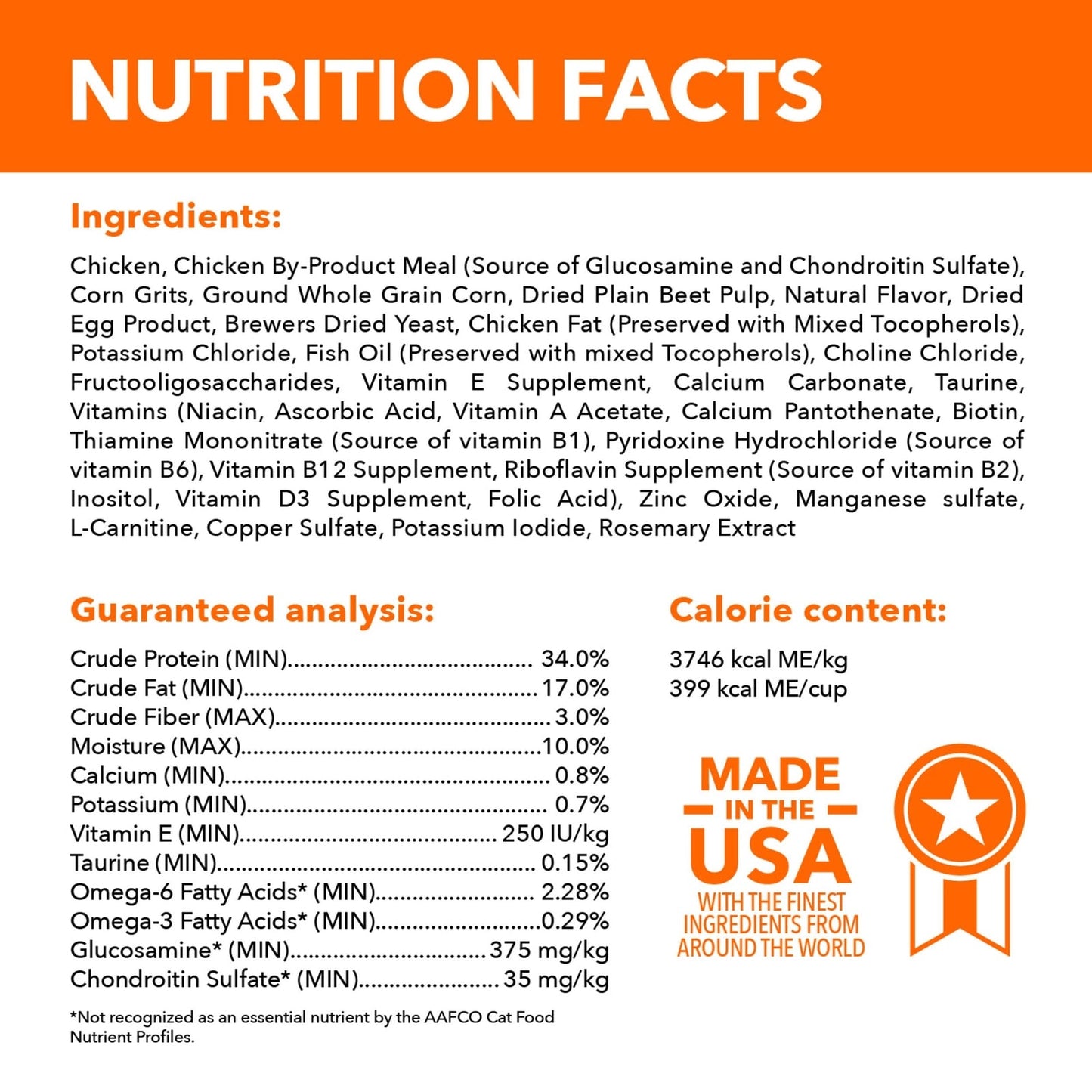 IAMS Proactive Health 16 Lb Healthy Senior Dry Cat Food with Chicken - pet needs313096721767IAMS Proactive Health 16 Lb Healthy Senior Dry Cat Food with Chickenpet needs