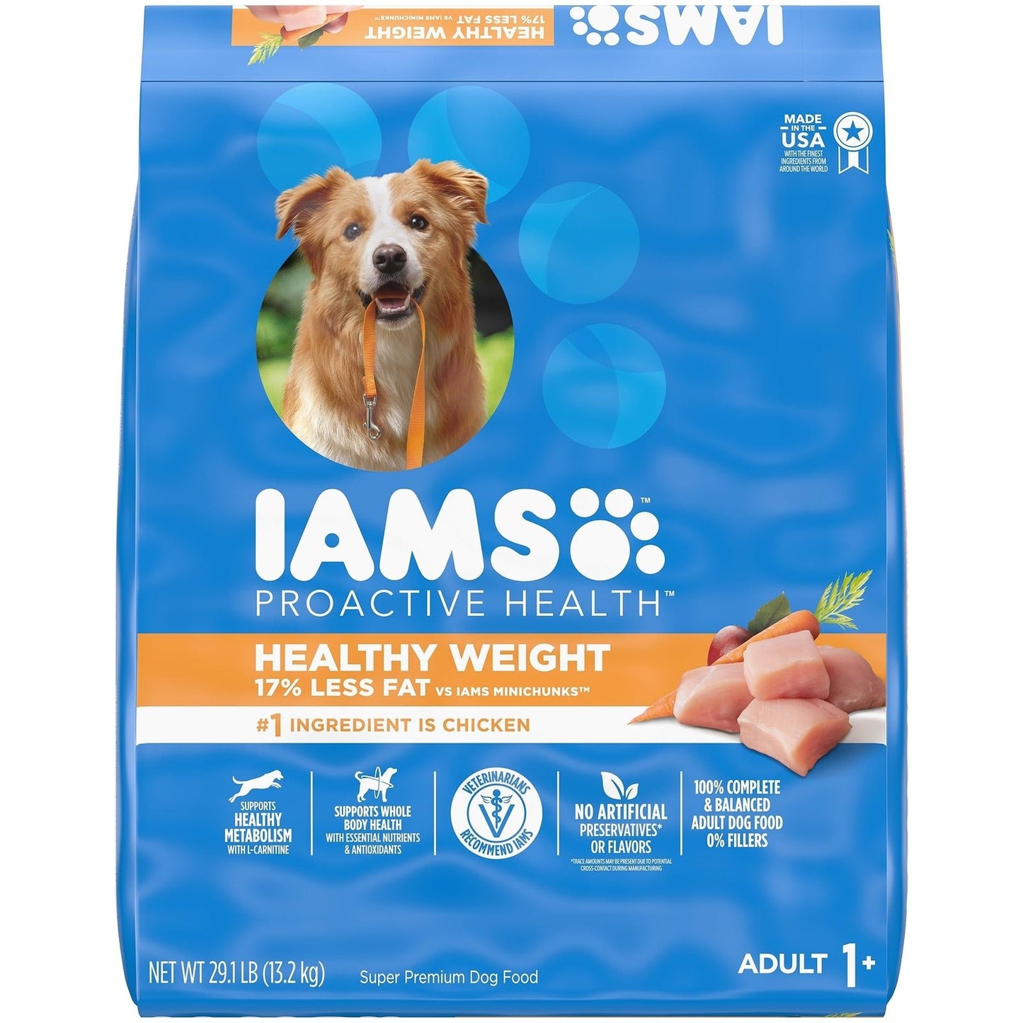 IAMS Proactive Health Healthy Weight Dry Dog Food 29.1 Lb Chicken Flavor - pet needs744759072993IAMS Proactive Health Healthy Weight Dry Dog Food 29.1 Lb Chicken Flavorpet needs