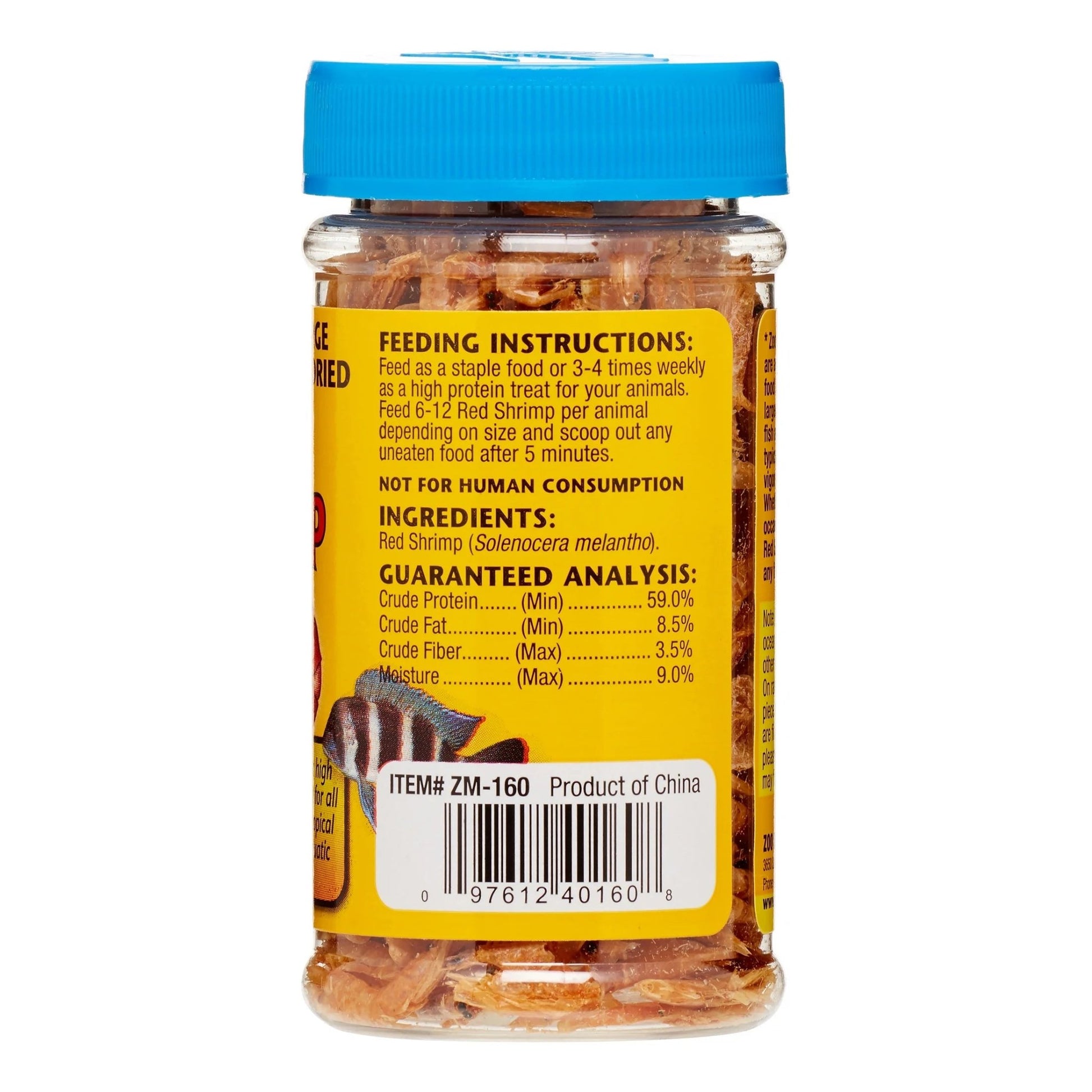 Large Sun - Dried Red Shrimp Fish & Aquatic Pet Food, 0.5 Oz - pet needs313115312396Large Sun - Dried Red Shrimp Fish & Aquatic Pet Food, 0.5 Ozpet needs