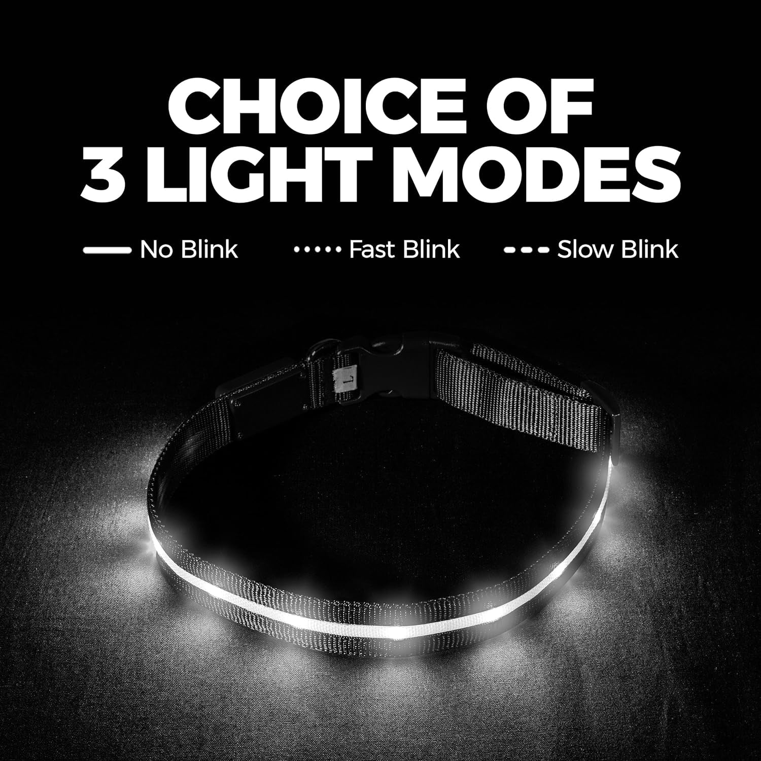 Light up Dog Collar - the Original LED Dog Collar - USB Rechargeable - Waterproof - 1,000 Feet of Visibility - Dog Collar Light for Small, Medium, Large Dogs - USA Brand - pet needs7445020076087Light up Dog Collar - the Original LED Dog Collar - USB Rechargeable - Waterproof - 1,000 Feet of Visibility - Dog Collar Light for Small, Medium, Large Dogs - USA BrandGreenLarge (Pack Of 1)Large (Pack Of 1)pet needs