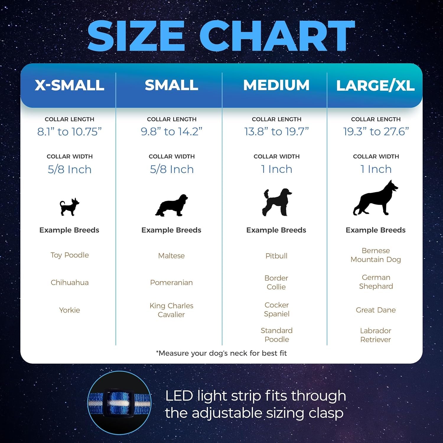 Light up Dog Collar - the Original LED Dog Collar - USB Rechargeable - Waterproof - 1,000 Feet of Visibility - Dog Collar Light for Small, Medium, Large Dogs - USA Brand - pet needs7445020076087Light up Dog Collar - the Original LED Dog Collar - USB Rechargeable - Waterproof - 1,000 Feet of Visibility - Dog Collar Light for Small, Medium, Large Dogs - USA BrandGreenLarge (Pack Of 1)Large (Pack Of 1)pet needs