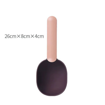 Multifunctional Dog Food Cat Food Shovel Spoon Feeding Spoon Sealed Bag Clip Creative Measuring Cup Curved Design Easy to Clean - pet needs313102951935Multifunctional Dog Food Cat Food Shovel Spoon Feeding Spoon Sealed Bag Clip Creative Measuring Cup Curved Design Easy to CleanPinkcoffeepet needs