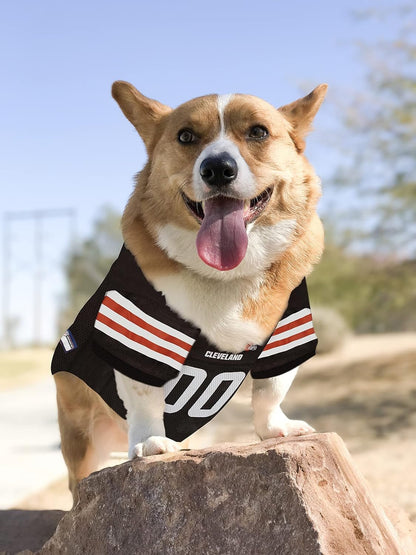 NFL Cleveland Browns Dog Jersey - Medium, Football Jersey Costume for Dogs - pet needs744759635907NFL Cleveland Browns Dog Jersey - Medium, Football Jersey Costume for DogsCleveland BrownsMediumMediumpet needs