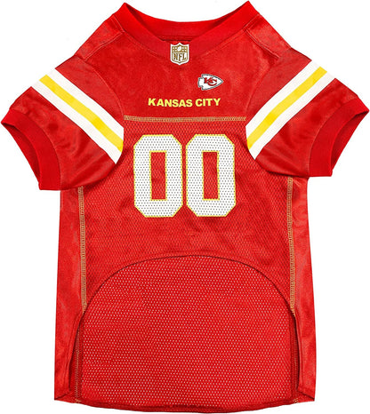 NFL Kansas City Chiefs Dog Jersey - Medium, Football Jersey Costume for Dogs - pet needs7445042781778NFL Kansas City Chiefs Dog Jersey - Medium, Football Jersey Costume for DogsKansas City ChiefsMediumMediumpet needs