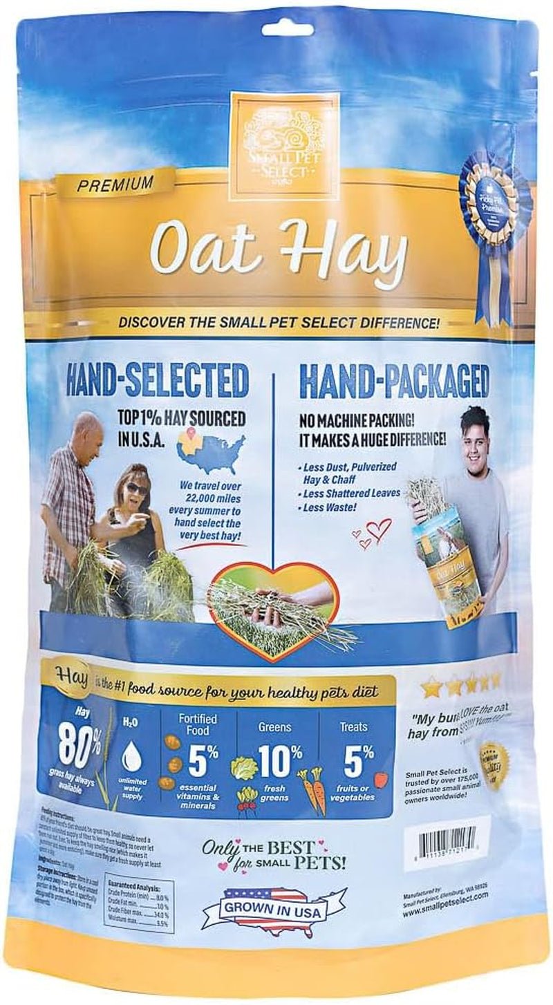 Oat Hay Pet Food, Delightful Treat for Rabbits, Guinea Pigs and Other Small Animals, Food Additive for Picky Eaters, 12 OZ - pet needs313103413494Oat Hay Pet Food, Delightful Treat for Rabbits, Guinea Pigs and Other Small Animals, Food Additive for Picky Eaters, 12 OZpet needs