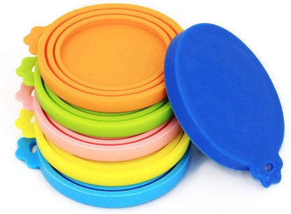 Pet Can Covers/6 Pack Silicone Dog Cat Food Can Lids/Universal Size Fit Most Standard Size Cans - pet needs744110310856Pet Can Covers/6 Pack Silicone Dog Cat Food Can Lids/Universal Size Fit Most Standard Size CansMultiplepet needs