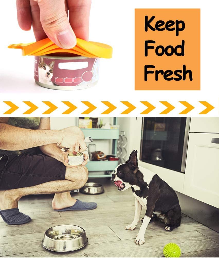 Pet Food Can Cover Silicone Can Lids for Dog and Cat Food(Universal Size,One Fit 3 Standard Size Food Cans),Multi - Colored - pet needs313108284280Pet Food Can Cover Silicone Can Lids for Dog and Cat Food(Universal Size,One Fit 3 Standard Size Food Cans),Multi - ColoredMulti - Coloredpet needs