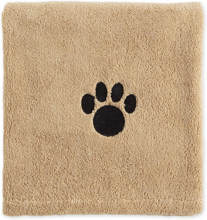 Pet Grooming Towel Collection Absorbent Microfiber X - Large, 41X23.5", Embroidered Taupe - pet needs7445053420482Pet Grooming Towel Collection Absorbent Microfiber X - Large, 41X23.5", Embroidered TaupeTaupe41X23.5"41X23.5"pet needs