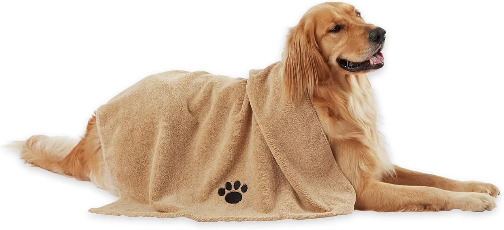 Pet Grooming Towel Collection Absorbent Microfiber X - Large, 41X23.5", Embroidered Taupe - pet needs7445053420482Pet Grooming Towel Collection Absorbent Microfiber X - Large, 41X23.5", Embroidered TaupeTaupe41X23.5"41X23.5"pet needs