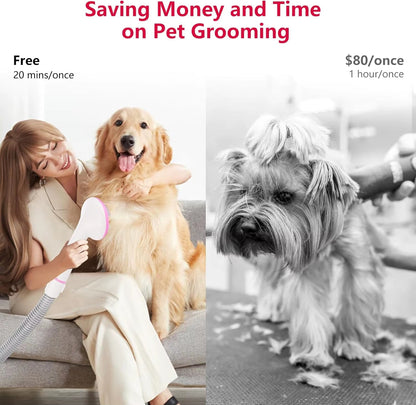 Pet Grooming Vacuum, Dog Hair Vacuum Groomer, Multi - Functional Pet Grooming Kits Dog Hair Vacuum for Dogs, Cats & More - pet needs7445025192164Pet Grooming Vacuum, Dog Hair Vacuum Groomer, Multi - Functional Pet Grooming Kits Dog Hair Vacuum for Dogs, Cats & Morepet needs