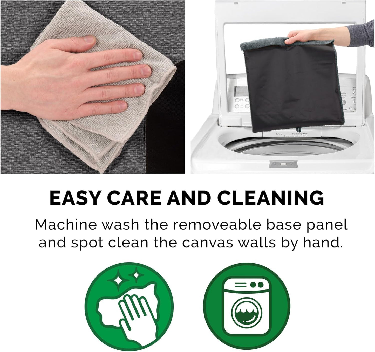 Pet House for Indoor Cats & Small Dogs, Collapsible & Foldable W/ Plush Ball Toy - Living Room Footstool Cat Condo - Stormy Gray, Small - pet needs705353104954Pet House for Indoor Cats & Small Dogs, Collapsible & Foldable W/ Plush Ball Toy - Living Room Footstool Cat Condo - Stormy Gray, Smallpet needs